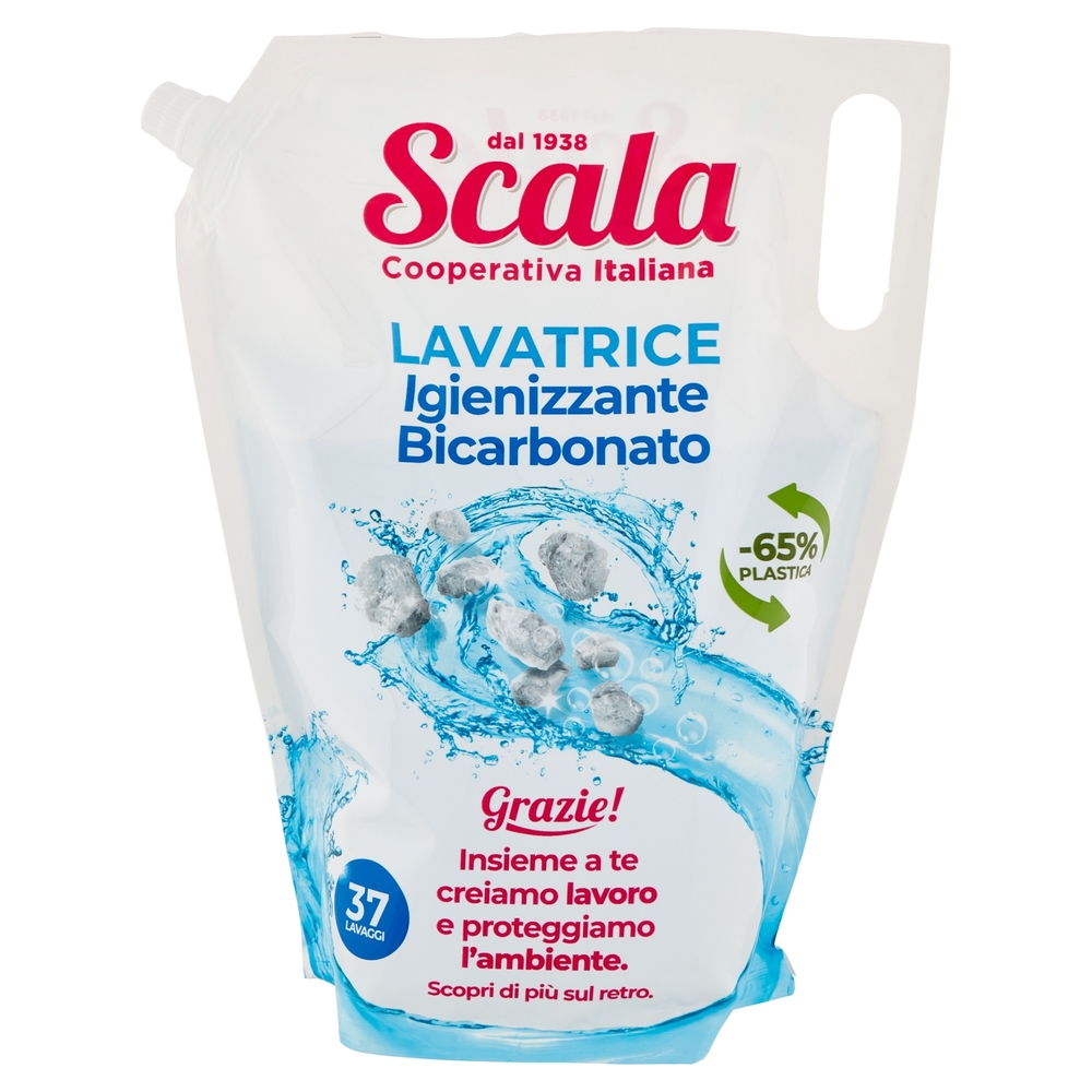 Scala Lavatrice Igienizzante Bicarbonato ecoricarica 1500 ml